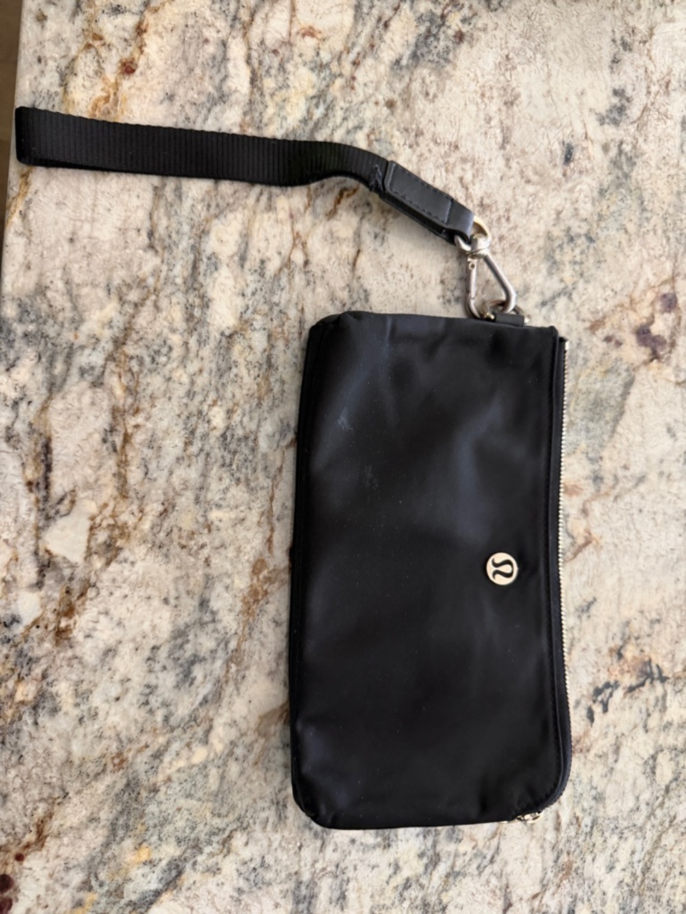 lululemon athletica Black Wristlet Clutch